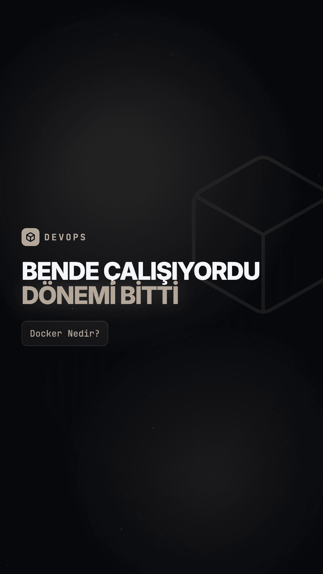 Docker Tam Olarak Ne Yapar?